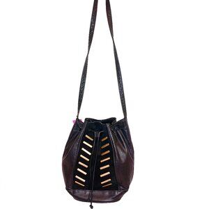 Park Avenue INT Drawstring Leather Bag